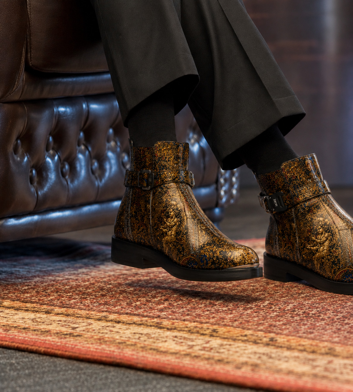 Editorial lifestyle image of The Bedazzled Boots